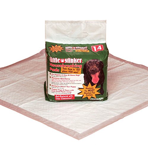 Precision Pet Products DPX66099 Little Stinker Housebreaking Pads 100-Pack - 1 per Case