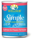 Bien-être 89470 Aliments simples du saumon et de la pomme de terre 12/12,5 oz