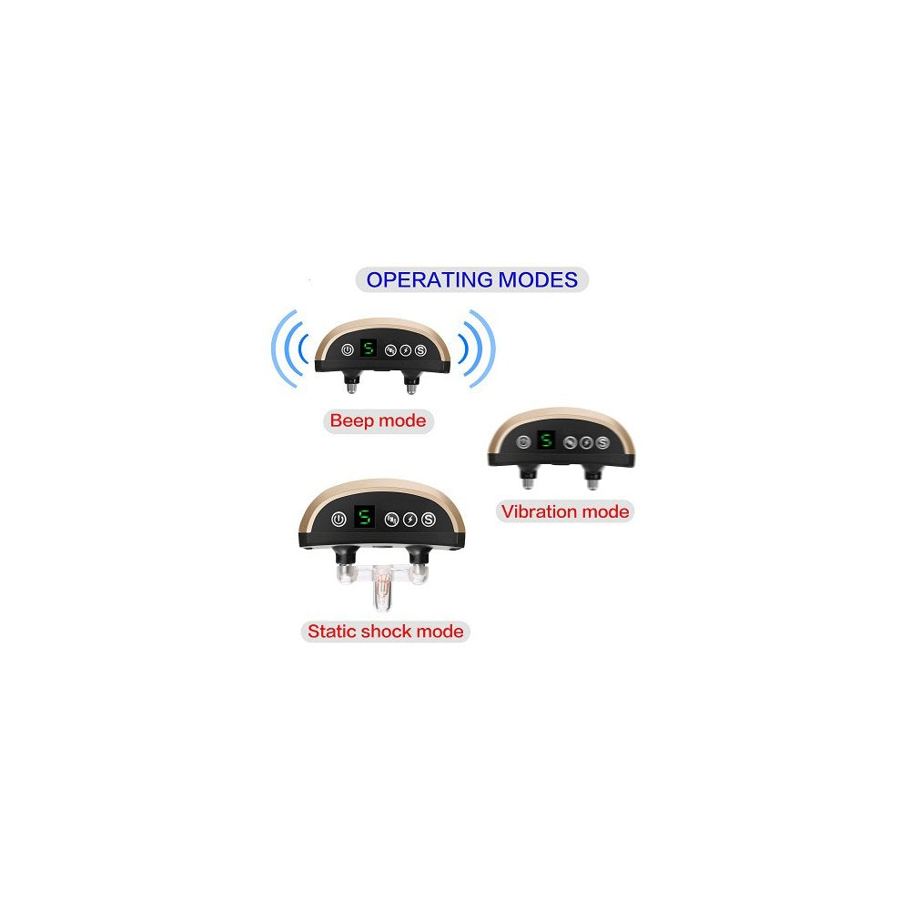 PATPET No Bark Collar 2020 Upgrade Version Rechargeable Dog Barking Control Training Collar Beep Vibration Safe Shock