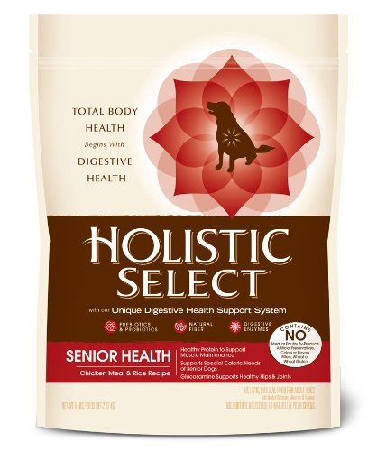Holistic Select 26907 Senior Health Chicken Formula Dog Food (6 Lb (6))