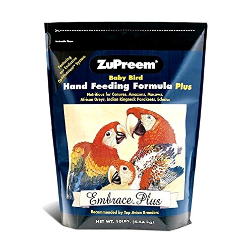 ZuPreem BB3397 Embrace Plus Hand-Feeding Formula Bird Food (10 lb)