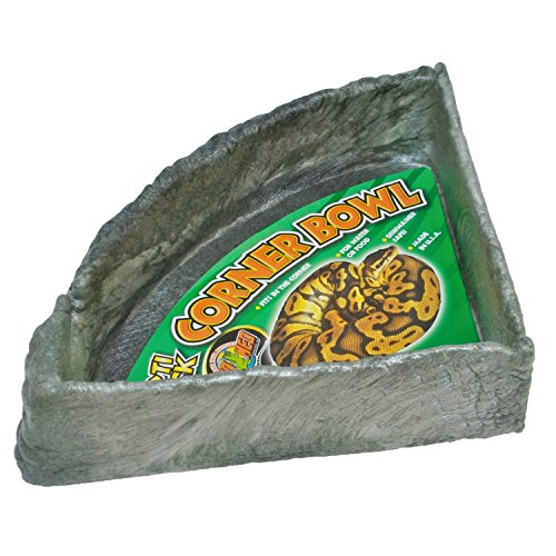 Zoom Repti Rock Corner Water Plat (X-Large)
