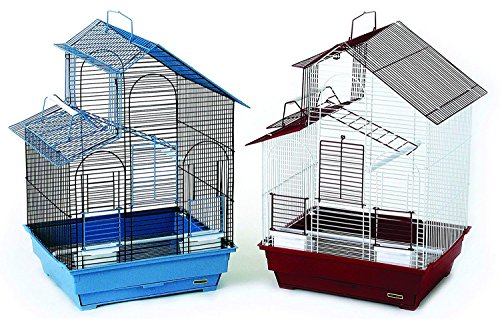 Prevue Pet Parakeet Double Roof Cage (2/cs)