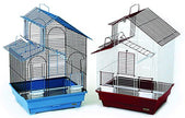 Prevue Pet Parakeet Double Roof Cage (2/cs)