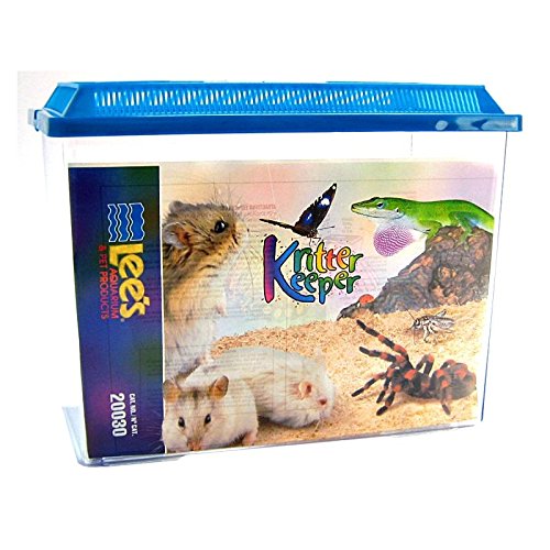 Lee's Kritter Keeper Rectangle with Lid Houses For Reptile
