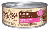 Nutro Natural Choice 10102091 Turquie en tranches Entre Entre adulte Cat Food 24 / 3oz