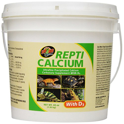 ZooMed RR1186 A34-48 Repti Calcium with D3 48oz
