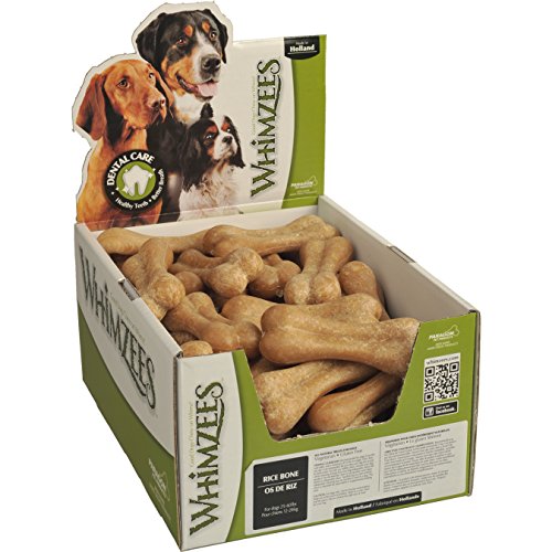 Whimzees Ricebone Dog Treat 50ct
