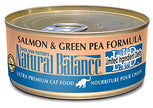 Natural Balance 53222 LID Salmon & Green Pea Canned Cat Food 24/5.5OZ