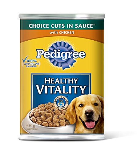 Pedigree 78436 COUPES DE CHOIX DANS LA SAUCE AVEC POURCE POUR LES CHIENS 12/630 GM