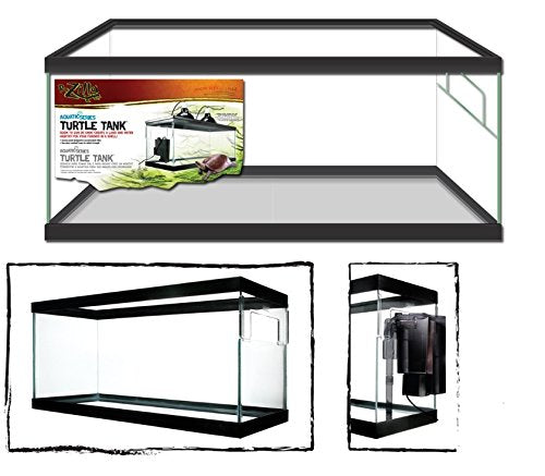 Zilla 28007 Turtle Tank For Reptile 30 Gallon (36x12x16)