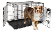 Petmate Training Retreat 2-Door Wire Kennel In Black For Dogs (34 Inch)
