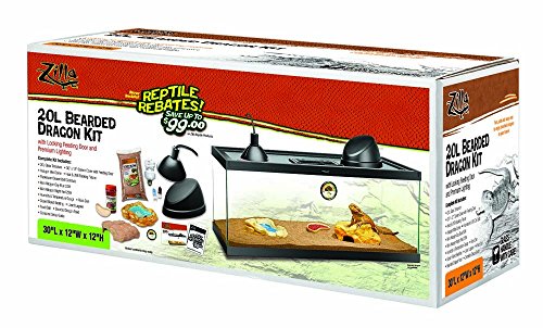 Zilla 28072 Bearded Dragon With Combo Kit (20L)