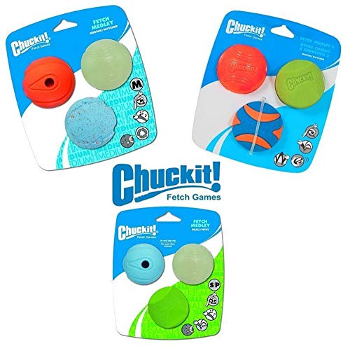 Chuckit! Fetch Medley Balls 3-Pack