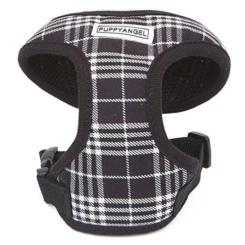 Puppy Angel Pa-Ha166 London appelant le harnais de gilet (noir, X-plus)