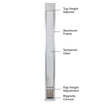 PetSafe Freedom Aluminum Patio Panel Sliding Glass Dog and Cat Door
