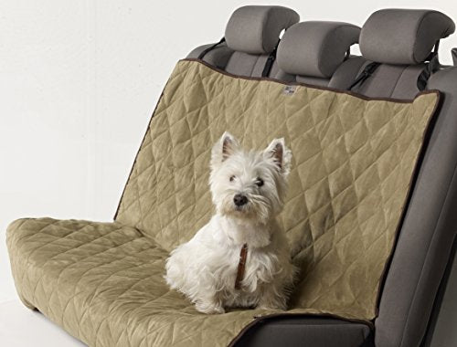 Petego Animal Basics Velvet Cover Rear Seat Sage-Espresso