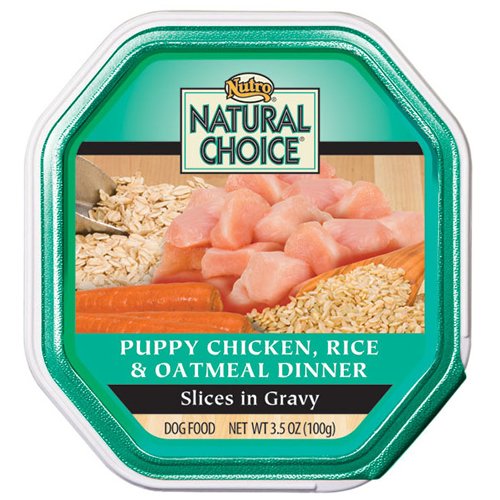 Nutro Natural Choice 3V201 Chicken,Rice & Oatmeal Dinner Puppy Food 3.5 Oz