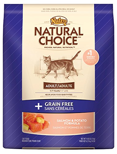 Nutro Natural Choice Grain Free Salmon and Potato Adult Cat Food (6.36KG)
