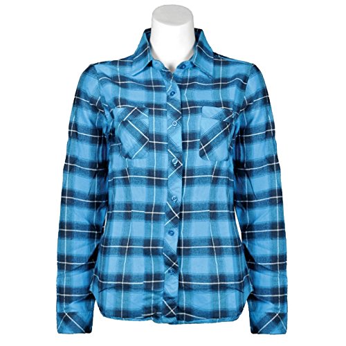 Pilote&Filles Flannel Shirt (Blue, XL)