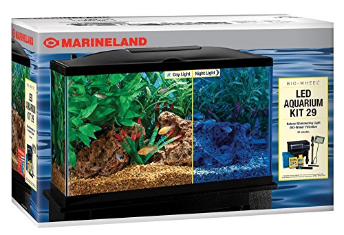 Marineland PFK29B Kit d'aquarium LED bio-roue de luxe (29GAL)