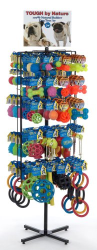 JW Pet Company dur par nature affiche un jouet de chien 130pc