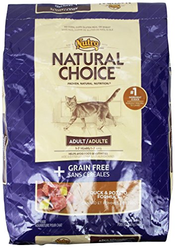 Natural Choice Grain Free Adult Cat Limited Ingredient Duck and Potato Dry Food, 14-Pound