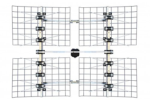Focus Antennas FOCUS-8HD 8-Bay Outdoor HDTV Antenna for 80 Plus Mile Range