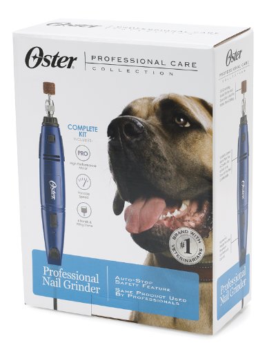 Oster Professional Corded Pet Nail Grinder Kit, Variable Speed (078129-650-000)