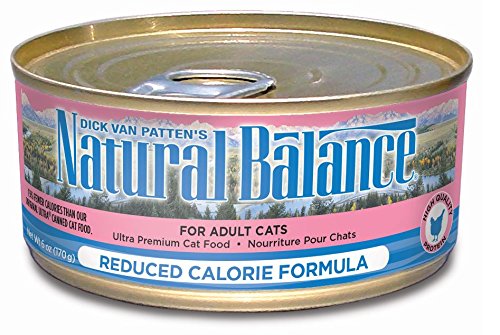 Natural Balance 53361 Reduced Calorie Cat Canned Food (24/6 OZ)