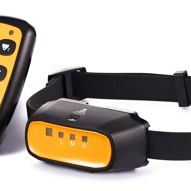 SprayLogik New Upgraded (no Shock) Spray Collar Remote Trainer (Rechargeable, Waterproof, Tone, Auto Anti Bark Function, Soft Silicon Collar Strap, Suitable for All Dogs)