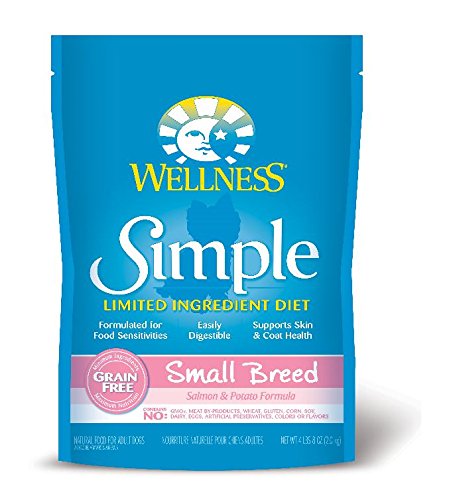 Bien-être couvercle simple saumon / pomme de terre à la pomme de terre Aliments pour chiens secs
