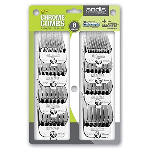 ANDIS DD2675 MAGNETINE CHROME 8PC PEUGS SET