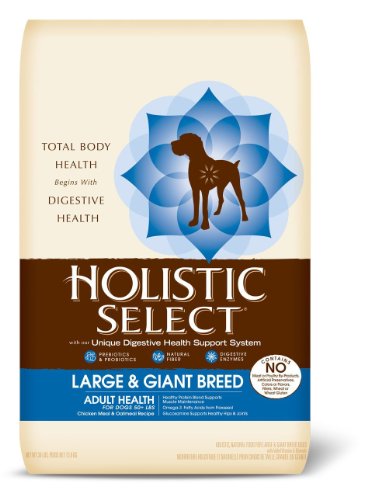 Holistic Select Large and Giant Breed Adult Chicken/Oat 30 Lb