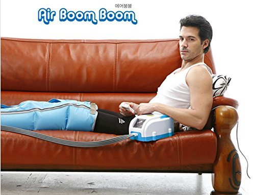 Unix UAM-8000 Air Compression Blood Circulation Massager(Main+ Leg) Blue color Limb compression cycle device