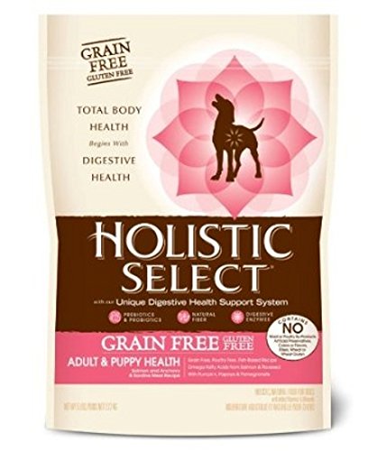 SELECT HOLISTIQUE 31100 GRAIN SAULON GRATUIT, ANCHOVY ET SARDINE FEAT DOG ALIRGE 5 lb (6)
