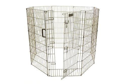 Precision Pet Ultimate Exercise Pen Black (48 inch)