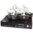 Choix SELECT CHO3026 Kit DVR à 4 canaux avec 4 caméras de sécurité 420TVL
