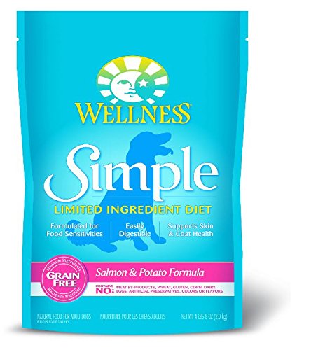 Wellness Grain-Free Simple Salmon & Potato Formula Dry Dog Food (4LB)