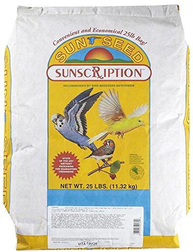 Fournitures d'oiseaux Finch Vita - Mélanger 25 lb
