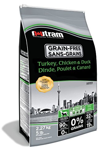 Nutram EL97651 Grain-Free Turkey & Duck Dog Food 11.34kg
