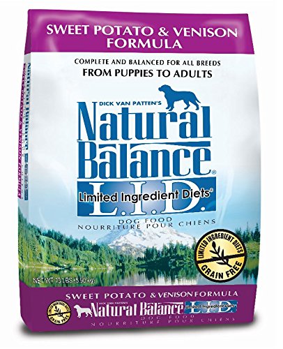 Natural Balance 42074 LID Venison & Sweet Potato Formula Dog Food 13LB