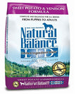 Natural Balance 42074 LID Venison & Sweet Potato Formula Dog Food 13LB