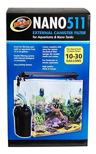 Zoo Med TCN-32 NANO 511 External Canister Filter 10-30gal