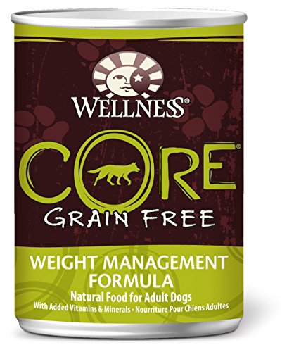 Wellness 7950 Core Grain-Free Weight Management Formula Canned Dog Food 12/12.5OZ