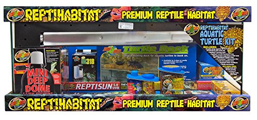 Zoo Med ReptiHabitat Aquatic Turtle Kit
