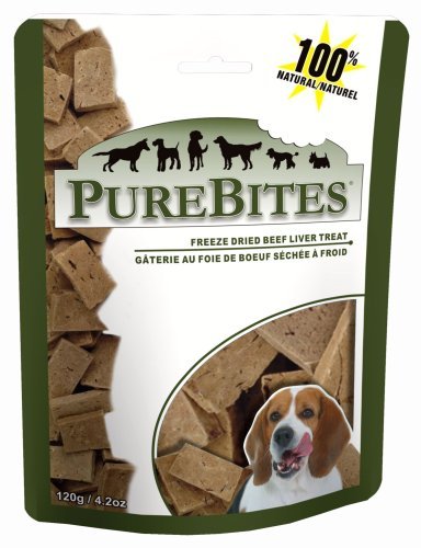 PureBites Beef Liver Dog Treats (120g 12ct)