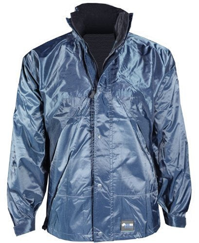N170J ZOOM Black Forest Green Navy Ripstop Nylon Jacket Waterproof Breathable Navy Black Forest Green - XS-3XL (Navy, L)