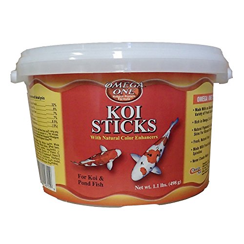 Omega One Koi colle les aliments de poisson