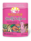 Bien-être 89086 Indulgence saine Saumon et poulet pour chats aliments 24/3 oz